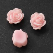 1x Roosje Cabochon Ovaal Roze