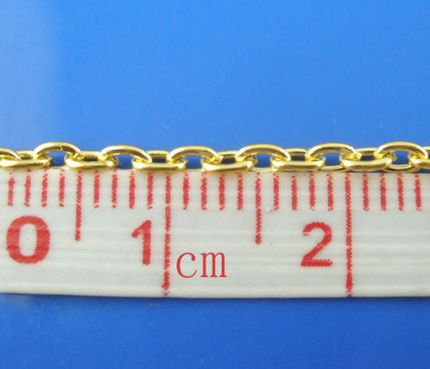 Ketting / Jasseron Goudkleurig