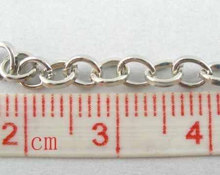 Ketting / Jasseron Donker Zilver