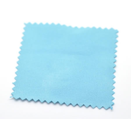1x Zilverpoetsdoekje 7.5 cm