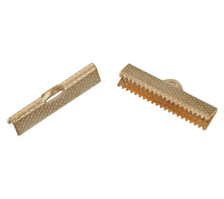 1x Koord Klem RoseGold 25 mm